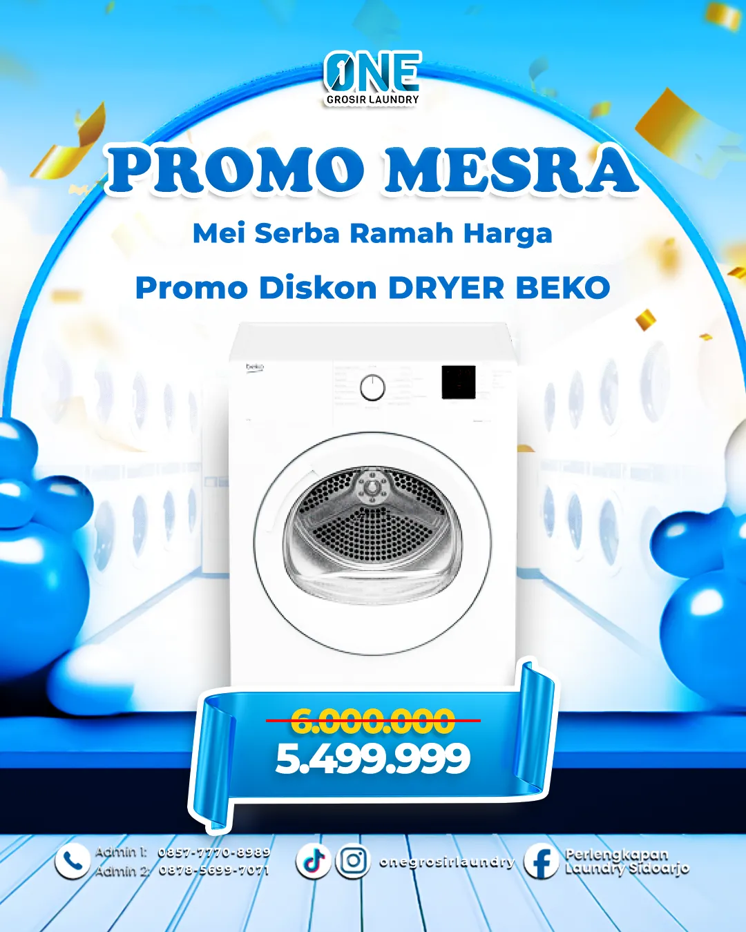 PROMO MESIN DRYER BEKO 